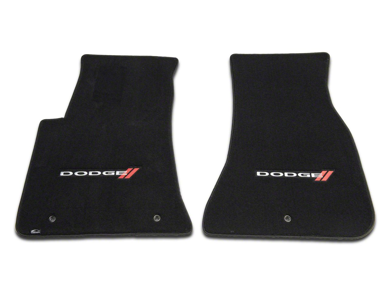 Lloyd Challenger Velourtex Front Floor Mats with Dodge Logo