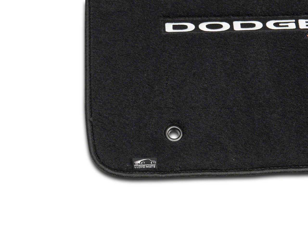 Lloyd Challenger Velourtex Front Floor Mats with Dodge Logo