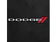 Lloyd Ultimat Front and Rear Floor Mats with Dodge Logo; Black (11-23 AWD Charger)