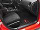 Lloyd Velourtex Front Floor Mats with Red R/T Logo; Black (11-23 AWD Charger)