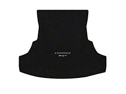 Lloyd Velourtex Trunk Mat with Silver SRT Logo; Black (11-12 Charger)