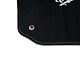 Lloyd Front and Rear Floor Mats with Running Pony Logo; Black (99-04 Mustang)