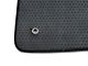 Lloyd Front and Rear Floor Mats with Running Pony Logo; Black (99-04 Mustang)