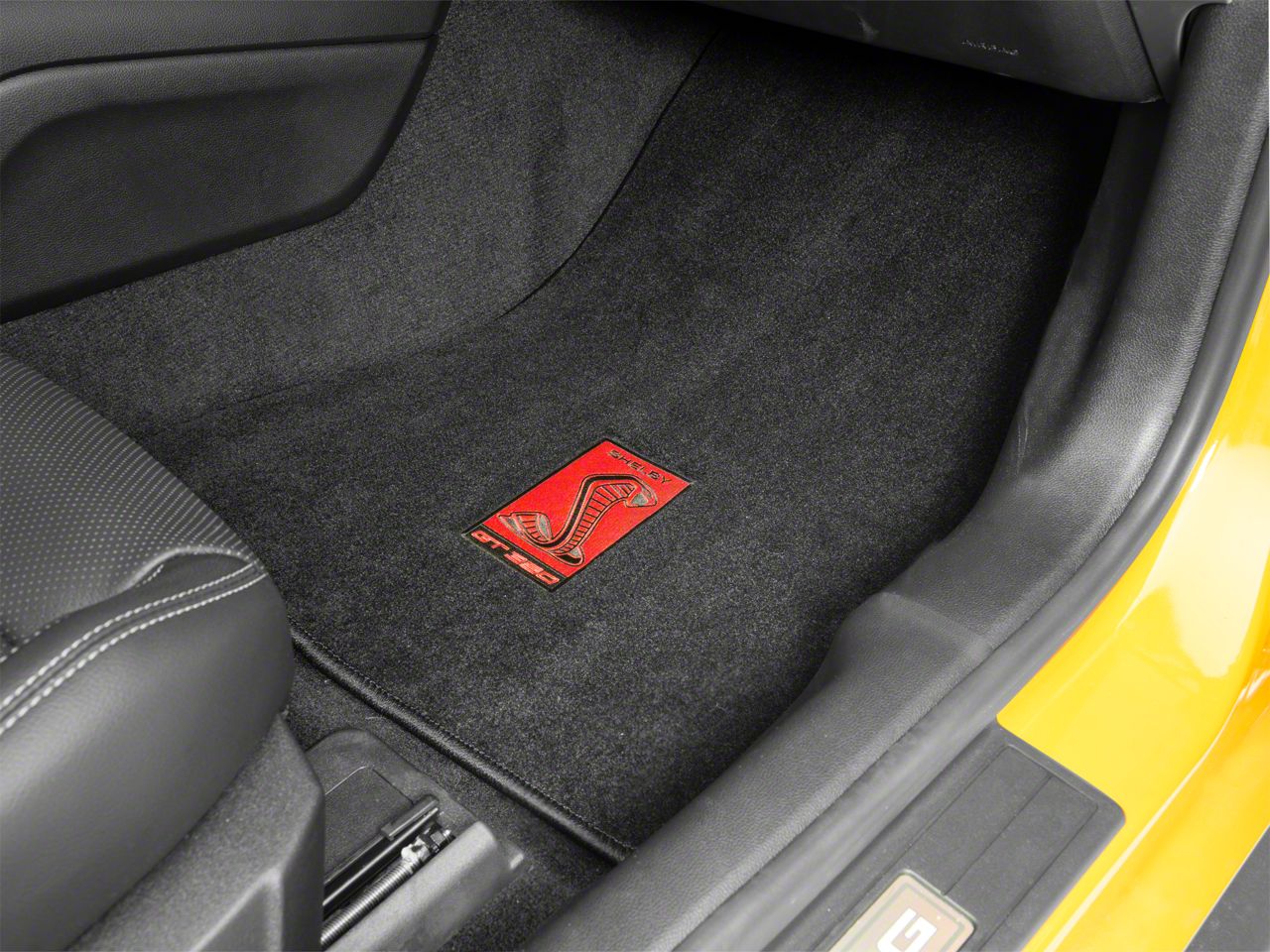 Lloyd Mustang Front and Rear Floor Mats with Shelby GT350R Badge