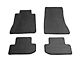 Lloyd Front and Rear Floor Mats with Shelby GT350R Badge; Black (15-23 Mustang)