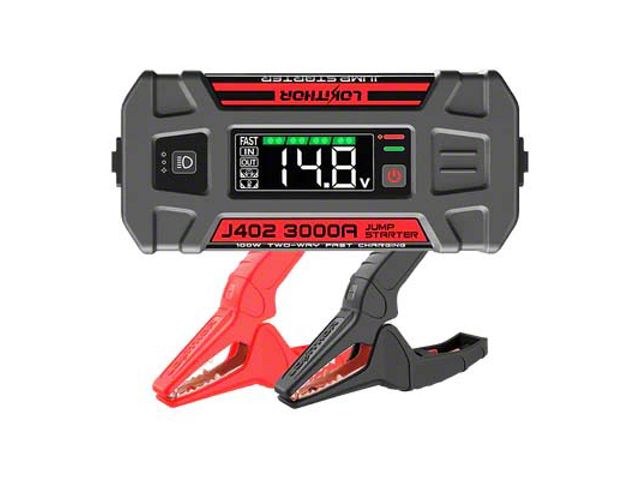 LOKITHOR J401 2500A Car Jump Starter – 100W Two-Way Fast Charging, 20000mAh