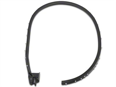 Lower Door to Body Weatherstrip; Driver Side (05-09 Mustang)