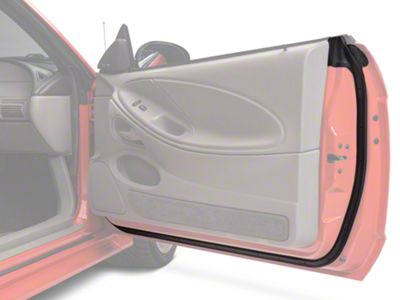 Door Seal Weatherstripping Kit; Lower Driver and Passenger (94-04 Mustang)