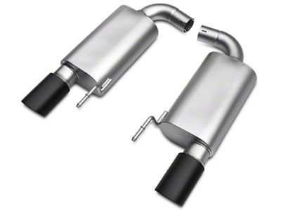 LTH Axle-Back Exhaust with Black Tips (15-17 Mustang GT)