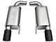 LTH Axle-Back Exhaust with Black Tips (15-17 Mustang GT)