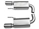 LTH Axle-Back Exhaust with Titan Silver Tips (15-17 Mustang GT)