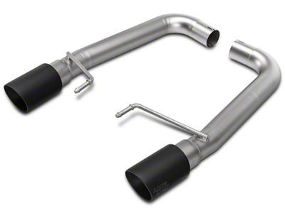 LTH Muffler Delete Axle-Back Exhaust with Black Tips (15-17 Mustang GT)