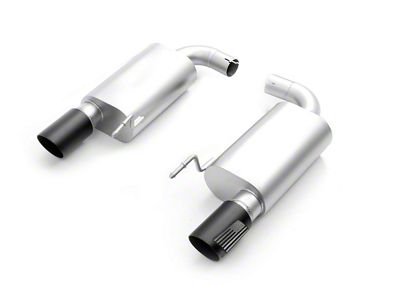 LTH Axle-Back Exhaust with Patriot Series Black Tips (15-17 Mustang GT)