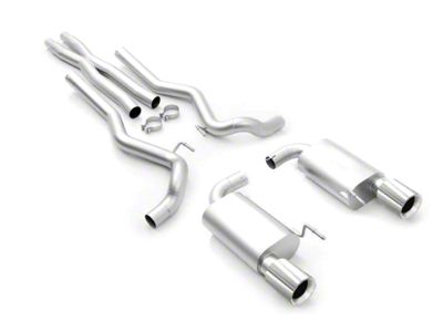LTH Cat-Back Exhaust with Polished Tips (15-17 Mustang GT Fastback)