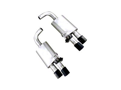 LTH TruDual Axle-Back Exhaust with Patriot Series Black Tips (18-23 Mustang GT w/o Active Exhaust)