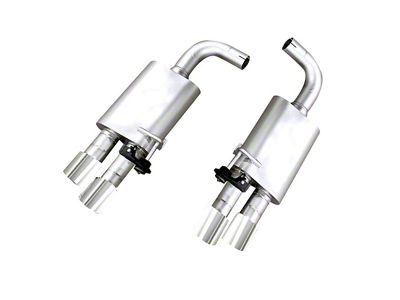 LTH TruDual Axle-Back Exhaust with Polished Tips (18-23 Mustang GT w/o Active Exhaust)