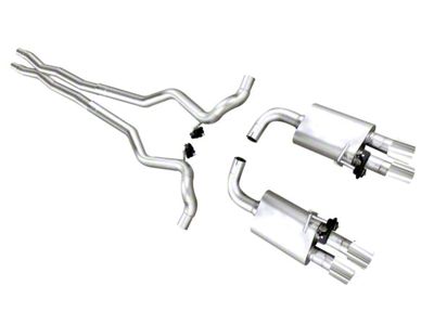 LTH TruDual Cat-Back Exhaust with Polished Tips (18-23 Mustang GT Fastback w/o Active Exhaust)