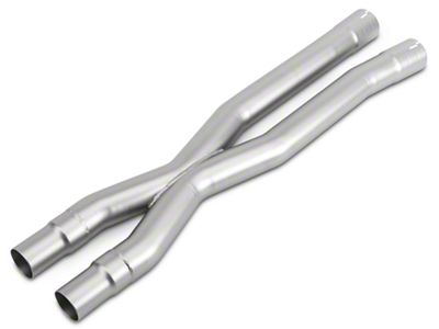 LTH Cut and Clamp Resonator Delete X-Pipe (15-25 Mustang GT, Dark Horse)