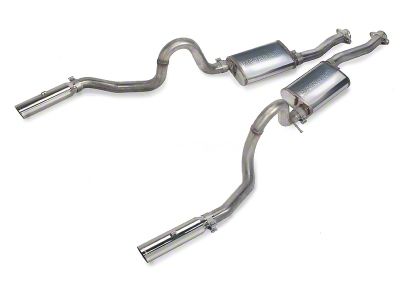 Magnaflow Street Series Cat-Back Exhaust System with Polished Tips (99-04 Mustang GT, Mach 1)