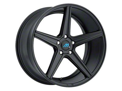 MACH Euro Concave ME.1 Satin Black Wheel; Rear Only; 20x10; 42mm Offset (07-10 AWD Charger)
