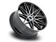 MACH Euro Concave ME.20 Glossy Black Machined Wheel; Rear Only; 20x10 (08-23 RWD Challenger, Excluding Widebody)