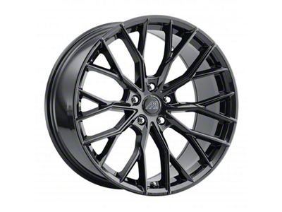 MACH Forged MF.10 Glossy Black Wheel; Rear Only; 20x10 (17-23 AWD Challenger)