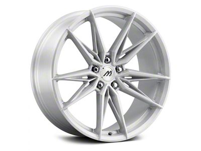 MACH Forged MF.5 Brushed Aluminum Wheel; Rear Only; 20x10.5; 20mm Offset (08-23 RWD Challenger, Excluding Widebody)