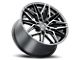 MACH Forged MF.6 Glossy Carbon Black Wheel; Rear Only; 20x10 (17-23 AWD Challenger)
