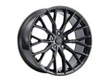MACH Forged MF.10 Glossy Black Wheel; 20x8.5; 35mm Offset (11-23 AWD Charger)