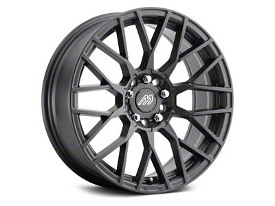 MACH Performance MP.41 Satin Black Wheel; 17x7.5; 35mm Offset (17-23 AWD Challenger)