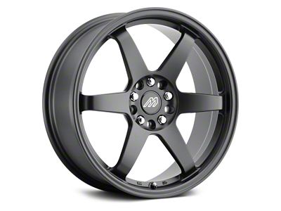 MACH Performance MP.60 Satin Black Wheel; 17x7.5; 38mm Offset (17-23 AWD Challenger)