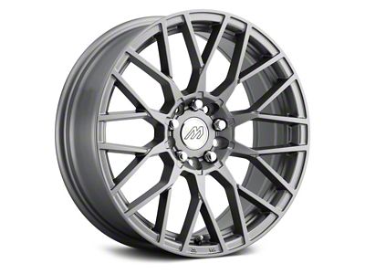 MACH Performance MP.41 Satin Gray Wheel; 17x7.5; 35mm Offset (11-23 AWD Charger)