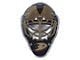 Anaheim Ducks Embossed Helmet Emblem; Gold and Black (Universal; Some Adaptation May Be Required)
