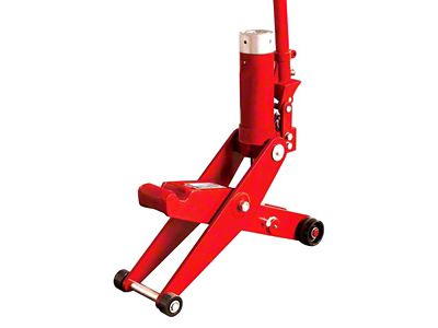 Big Red Dual Position Hydraulic Forklift Service/Floor Jack; 5-Ton Capacity