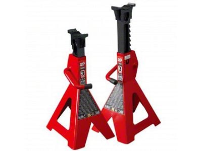 Big Red SUV Jack Stands; 3-Ton Capacity