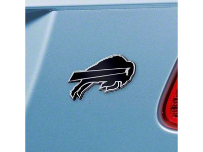 Buffalo Bills Emblem; Chrome (Universal; Some Adaptation May Be Required)