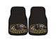 Carpet Front Floor Mats with University of Wisconsin-Milwaukee Logo; Black (Universal; Some Adaptation May Be Required)