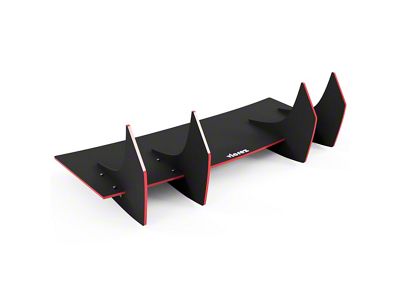 Centa VR4 Rear Diffuser; Matte Black (21-25 Mustang Mach-E)