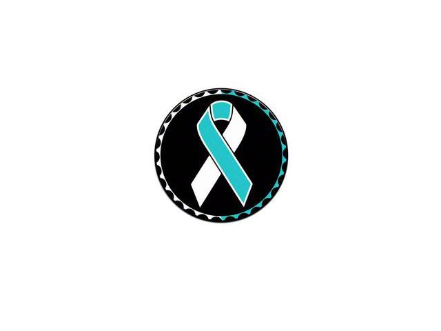 Cervical Cancer Ribbon Rated Badge (Universal; Some Adaptation May Be Required)