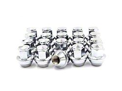 Chrome OEM Style Lug Nuts; 13/16-Inch; Set of 20 (21-25 Mustang Mach-E)