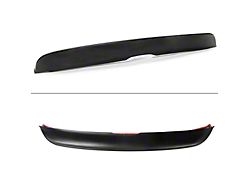 Duckbill Rear Spoiler; Matte Black (21-24 Mustang Mach-E)