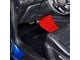 F1 Hybrid Front and Rear Floor Mats; Full Red (21-24 Mustang Mach-E)