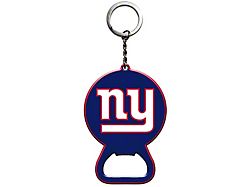 Keychain Bottle Opener with New York Giants Logo; Dark Blue