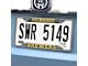 License Plate Frame with Milwaukee Brewers Logo; Navy (Universal; Some Adaptation May Be Required)