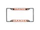 License Plate Frame with Syracuse University Logo; Orange (Universal; Some Adaptation May Be Required)