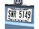 License Plate Frame with Tampa Bay Rays Logo; Navy (Universal; Some Adaptation May Be Required)