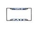 License Plate Frame with Tampa Bay Rays Logo; Navy (Universal; Some Adaptation May Be Required)
