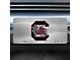 License Plate with University of South Carolina Logo; Stainless Steel (Universal; Some Adaptation May Be Required)