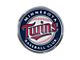 Minnesota Twins Embossed Emblem; Navy (Universal; Some Adaptation May Be Required)