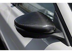 Mirror Covers; Carbon Fiber (21-25 Mustang Mach-E)
